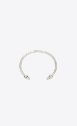 YSL Bracelet In Metal Stříbrné Zlaté | 63254-XTWQ