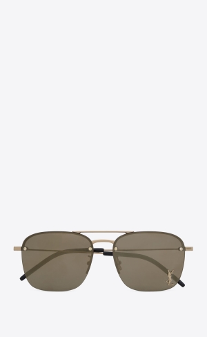 YSL Sl 309 M Hnědé | 82736-PJGH