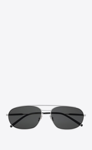 YSL Sl 561 Stříbrné Šedé | 26301-VQUP