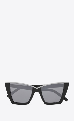 YSL Sl 570 Černé Stříbrné | 59236-VIKS