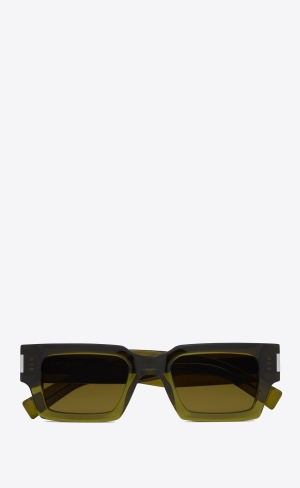 YSL Sl 572 Hnědožlutý Stříbrné | 20814-AUNR